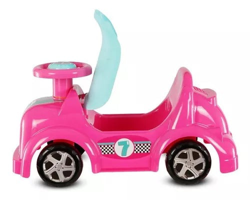 Carrito Montable Prinsel Turbo Rosa